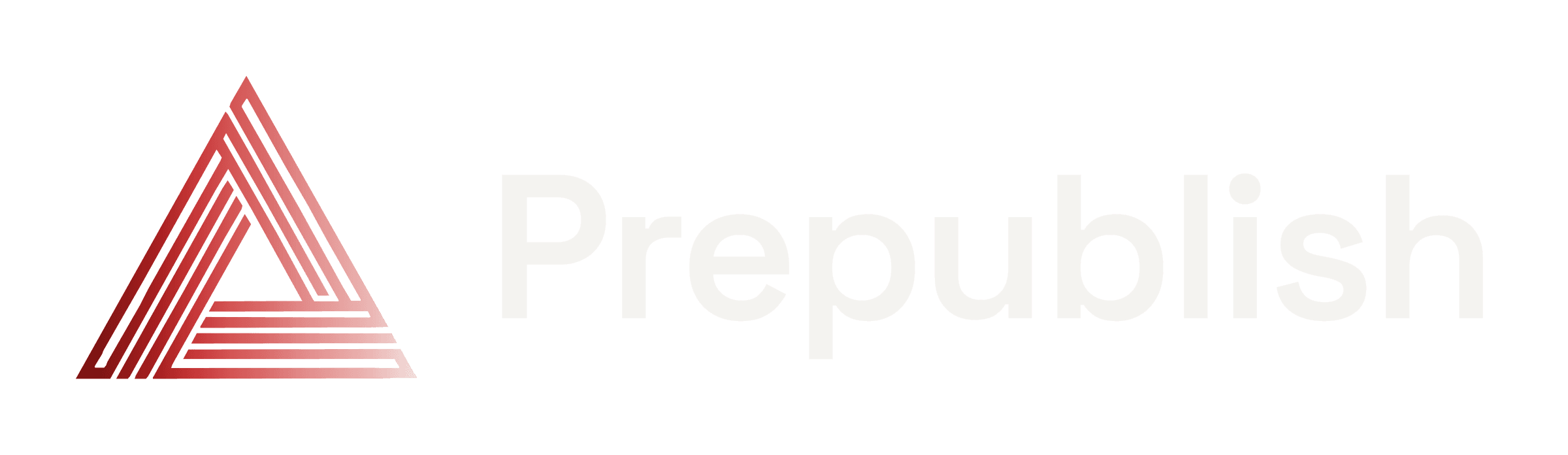 Prepublish logo, dark backgrounds